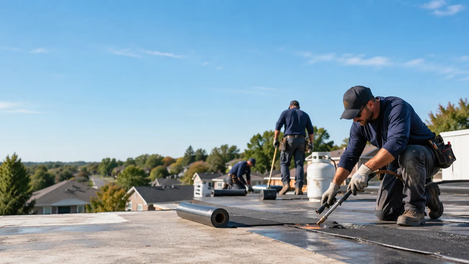 Flat Roof Leak Repair providers in Arjay, KY